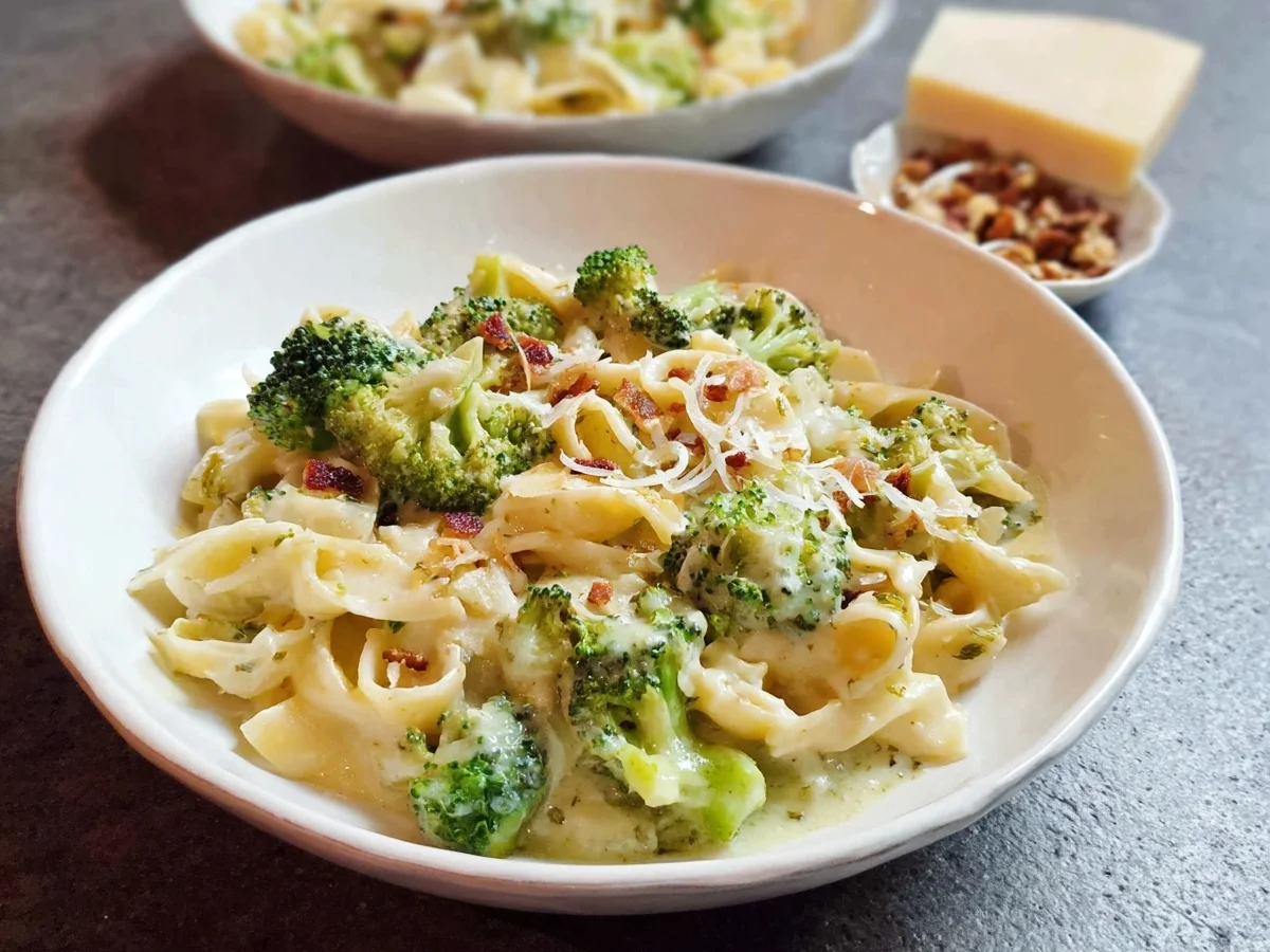 Cremige Brokkoli-Pasta: Schnell & Käsig Genießen - Bild 1