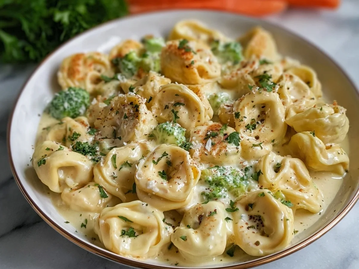 Cremige Käse Sahne Tortellini: Einfach & Lecker - Bild 1