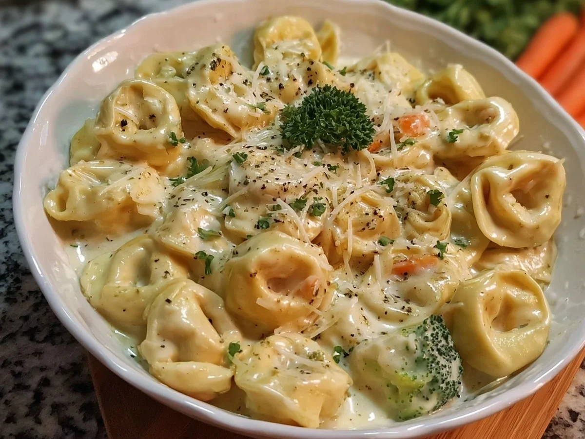 Cremige Käse Sahne Tortellini: Einfach & Lecker - Bild 2