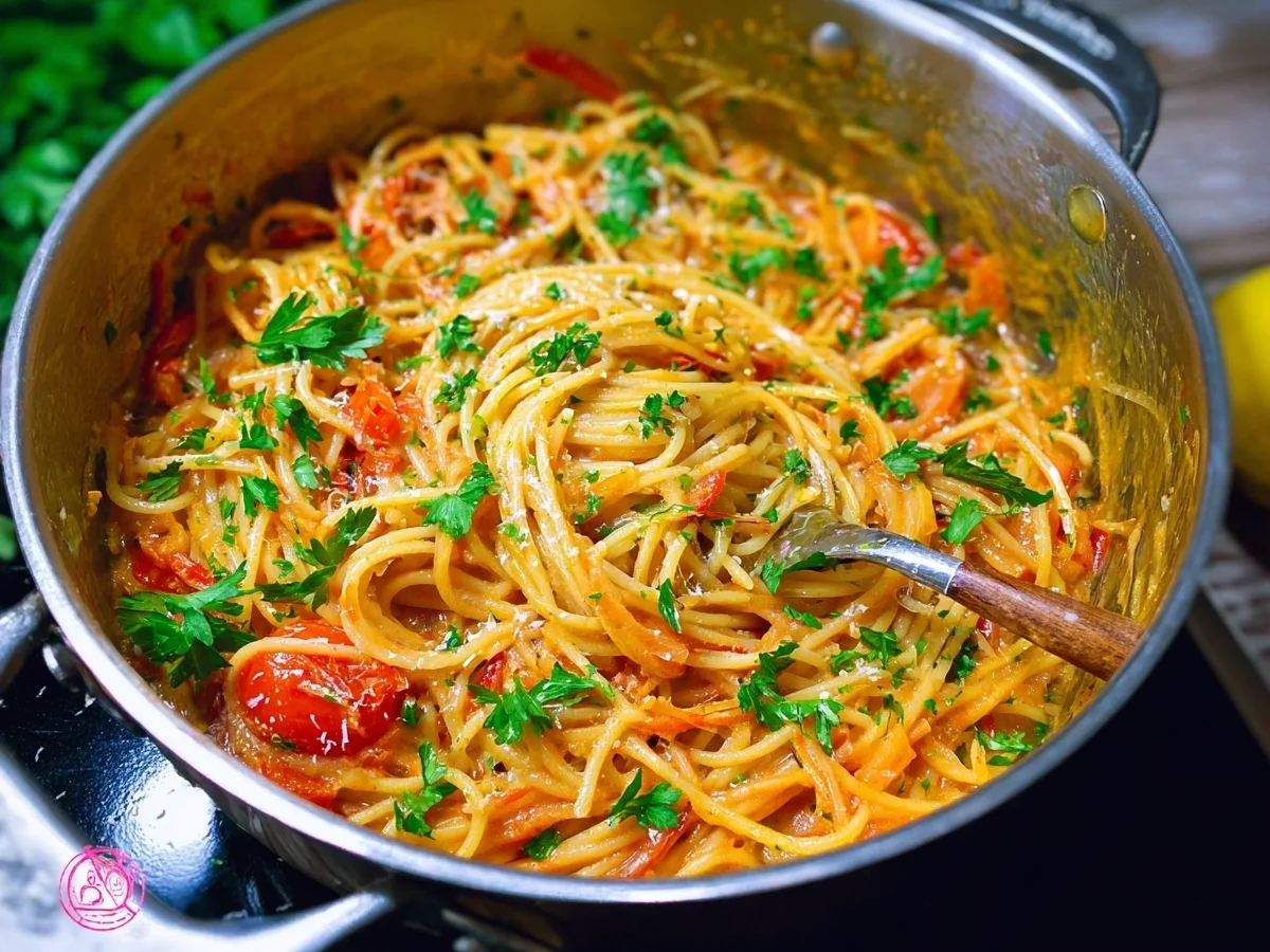 Cremige One-Pot-Spaghetti: Schnell & Einfach zubereitet - Bild 2