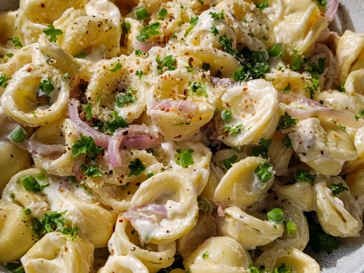 Cremige Orecchiette mit Crème fraîche: Schnelles Nudelgericht - Bild 1