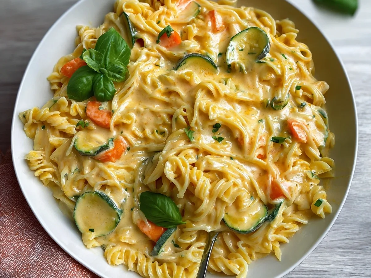 Cremige Pasta mit Gemüsesauce: Schnelles Familienrezept - Bild 2