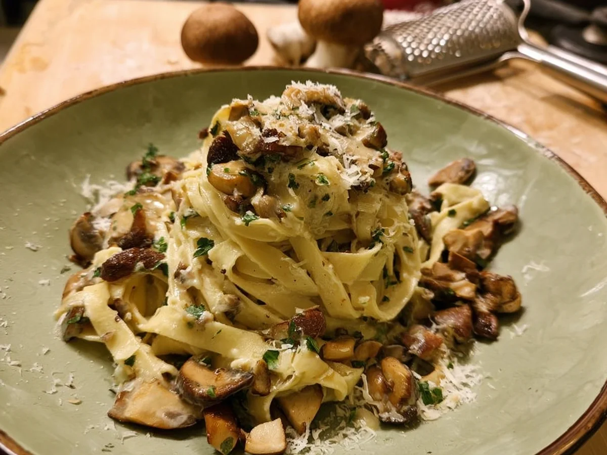 Cremige Tagliatelle mit Pilzsugo: Einfach & lecker - Bild 1