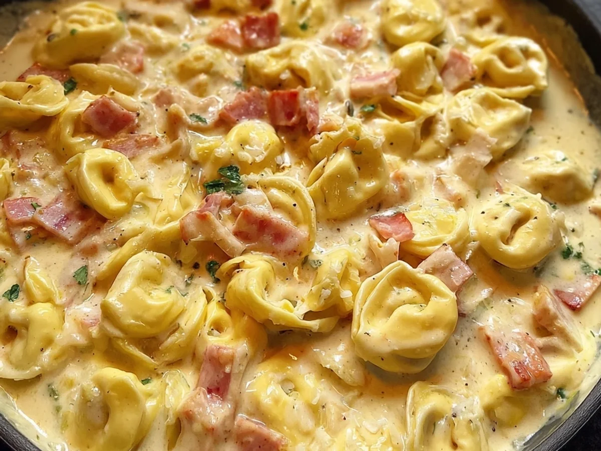 Cremige Tortellini mit Truthahnschinken Dein schnelles Glück - Bild 2
