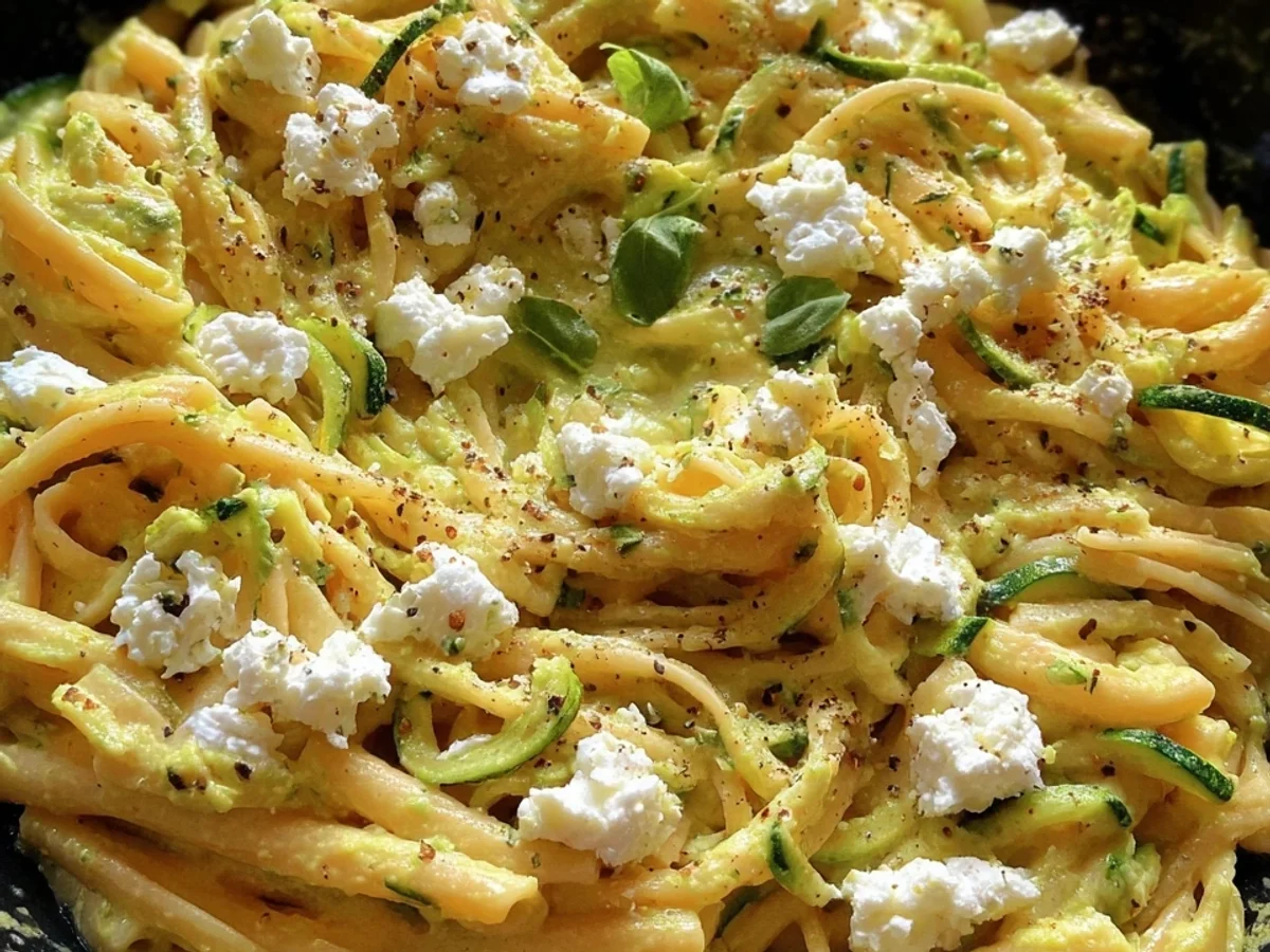 Cremige Zucchini-Feta-Pasta: Schnell & einfach - Bild 2