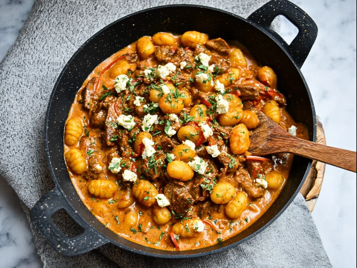 Cremiger Lamm-Gyros-Gnocchi-Topf: Schnell & lecker - Bild 2