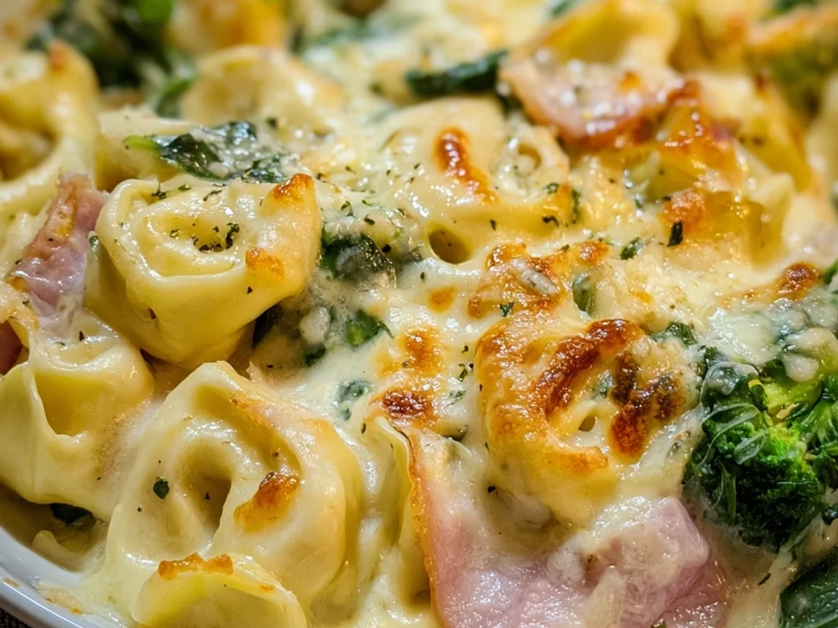 Cremiger Tortellini Auflauf in Sahnesoße - Bild 2