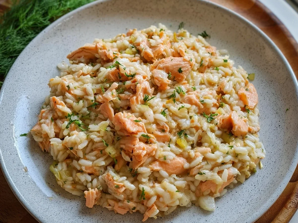 Cremiges Lachs Risotto: Einfaches italienisches Rezept - Bild 2