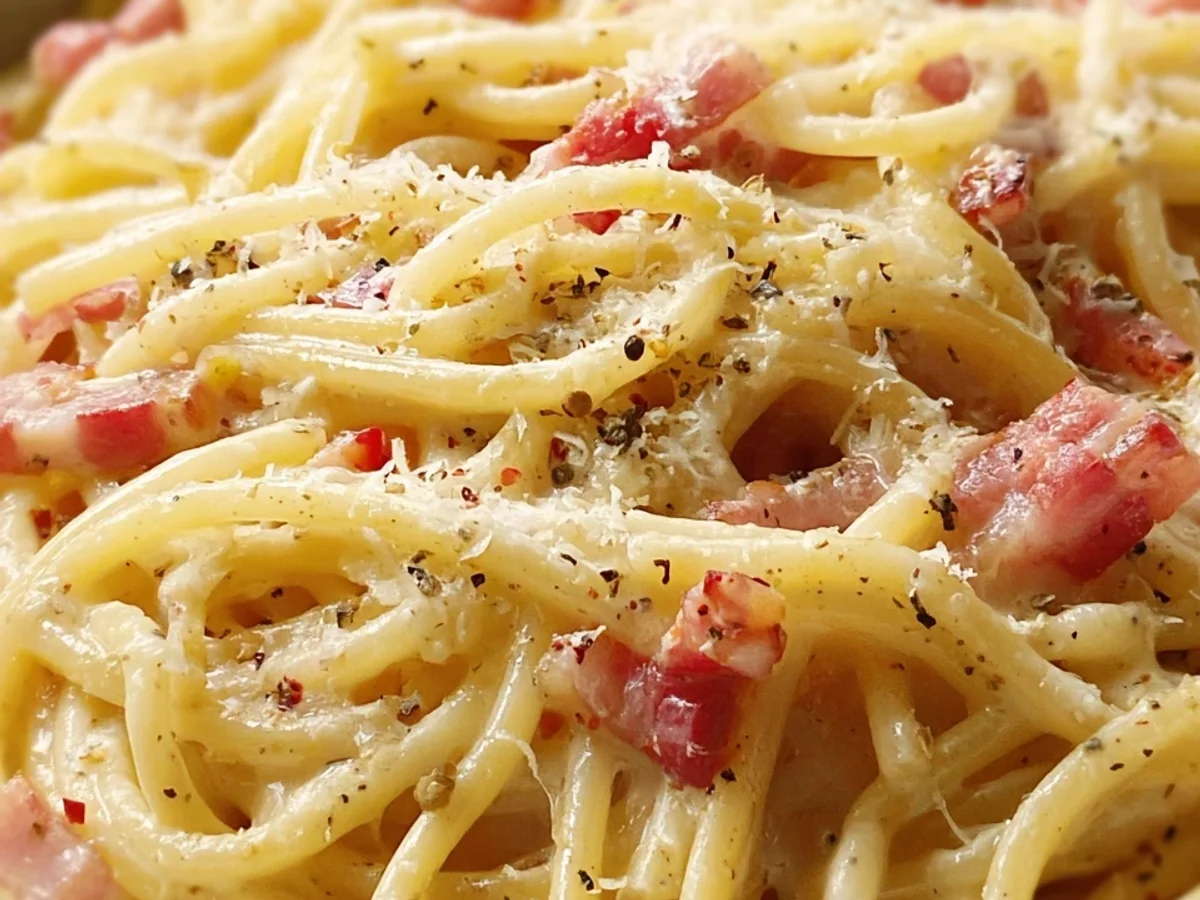Cremiges Spaghetti Carbonara Rezept: Schnell & Lecker - Bild 2