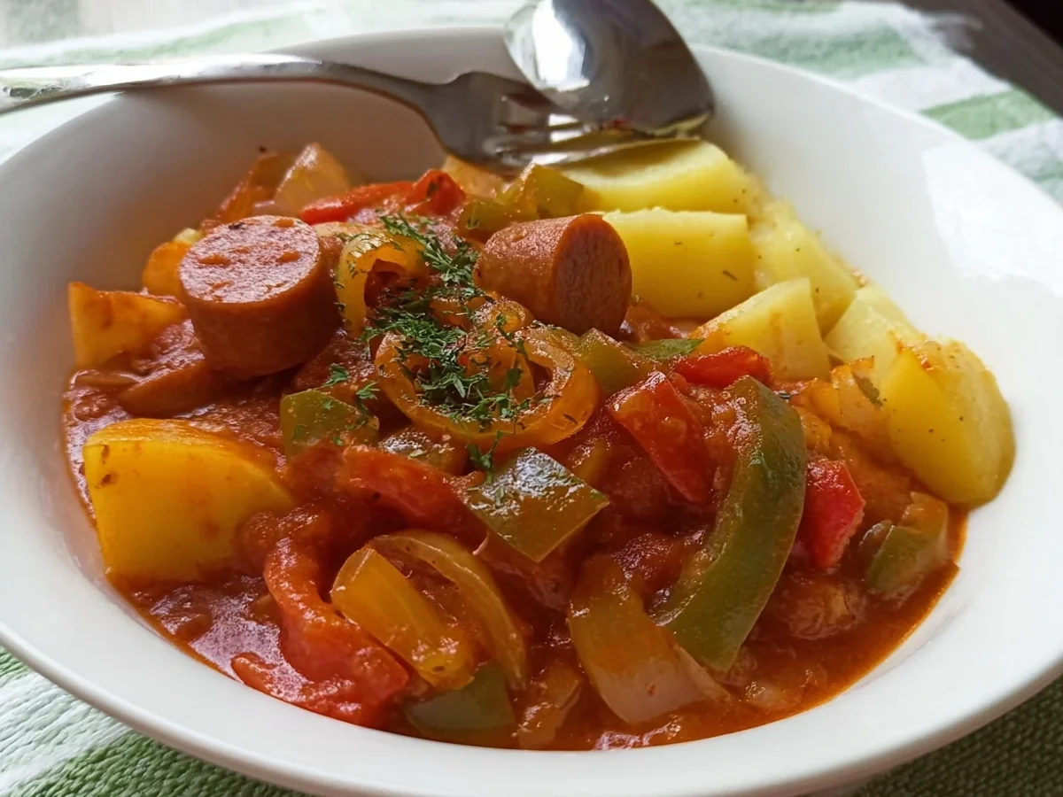 DDR Wurstgulasch Einfaches Rezept für Zuhause - Bild 1