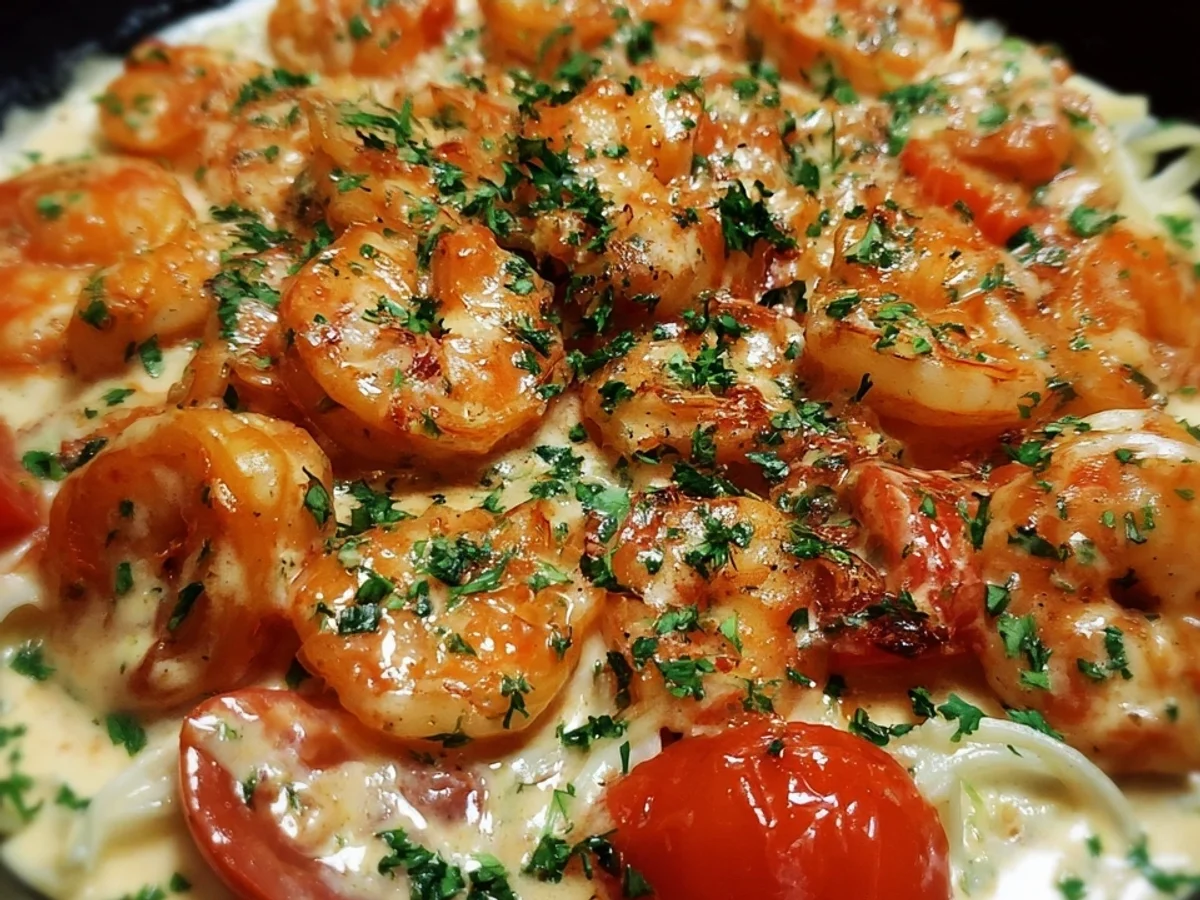 Garnelen-Tomaten-Sahne-Soße: Schnell & Lecker Italienisch - Bild 2