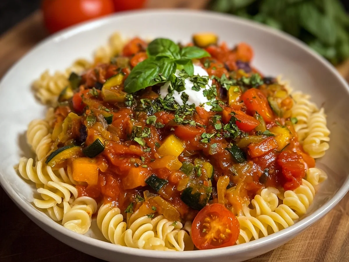 Gesunde Nudeln mit Gemüse-Soße: Einfaches Rezept - Bild 2