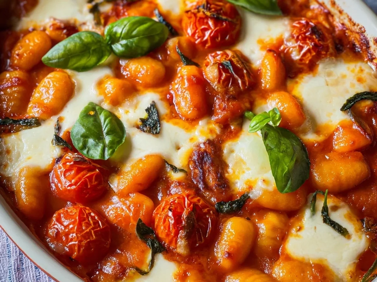 Gnocchi Auflauf mit Tomate & Mozzarella: Einfach & Lecker - Bild 1