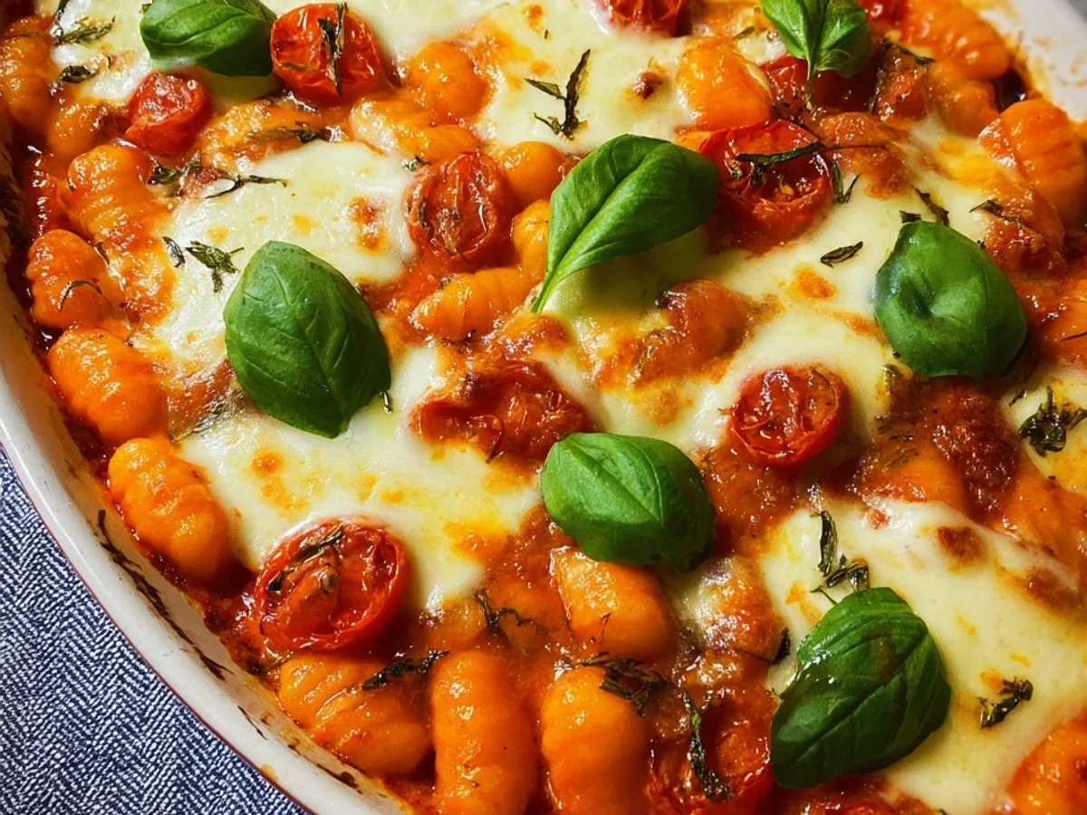 Gnocchi Auflauf mit Tomate & Mozzarella: Einfach & Lecker - Bild 2