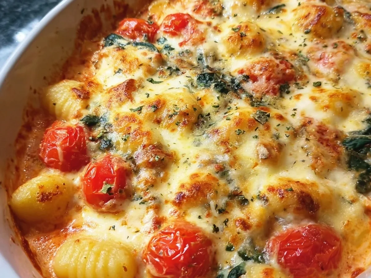 Gnocchi Auflauf Tomate Sahne: Gesund & Lecker Rezept - Bild 1