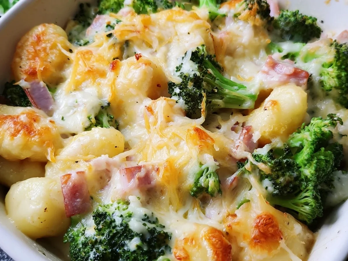 Gnocchi Brokkoli Auflauf: Einfaches Familienessen Rezept - Bild 2