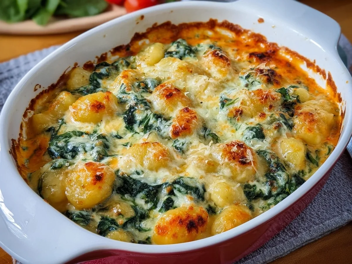 Gnocchi Spinat Auflauf: Schnell & einfach für Familien - Bild 2