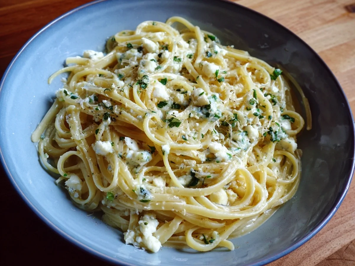 Gorgonzola Pasta Rezept: Einfach & Cremig zubereitet - Bild 1