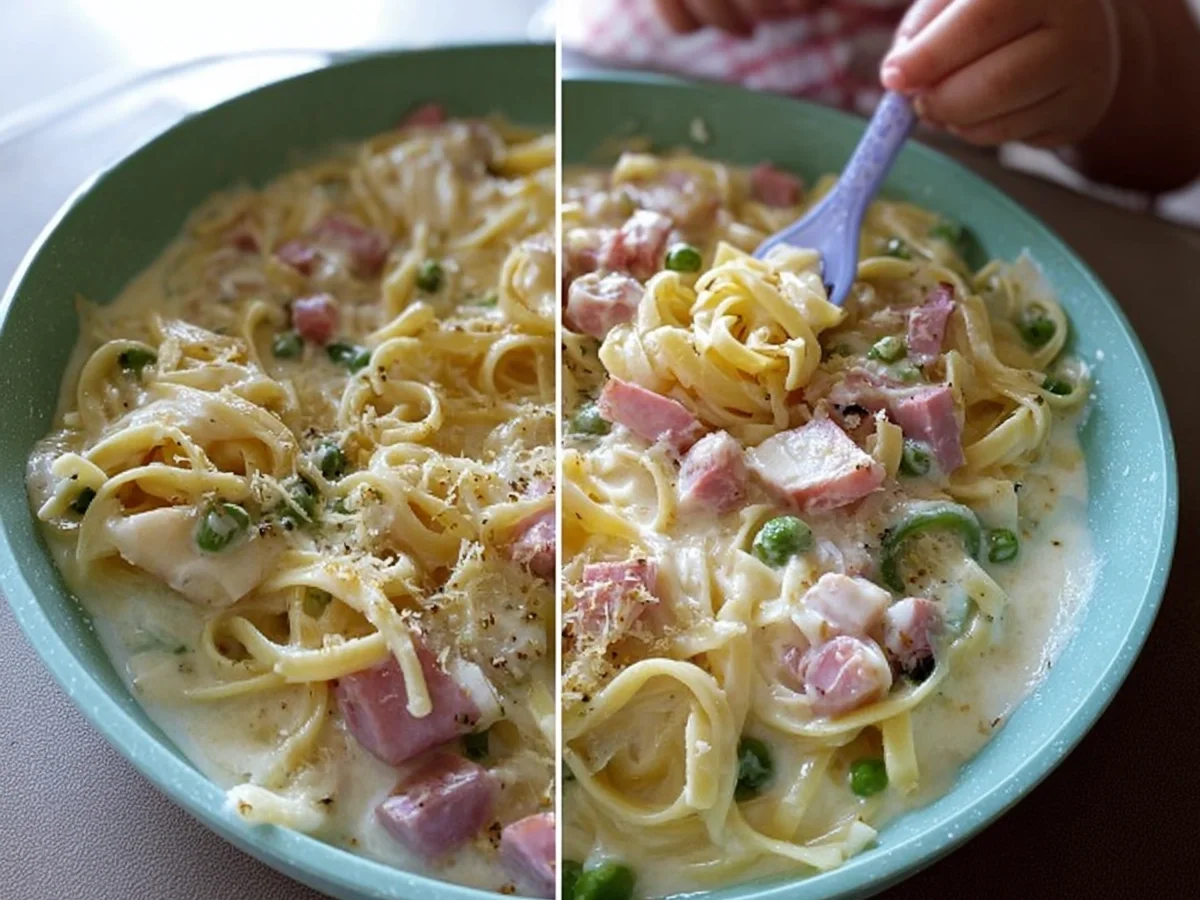 Kinder Carbonara Rezept für Baby & Kleinkind - Bild 1
