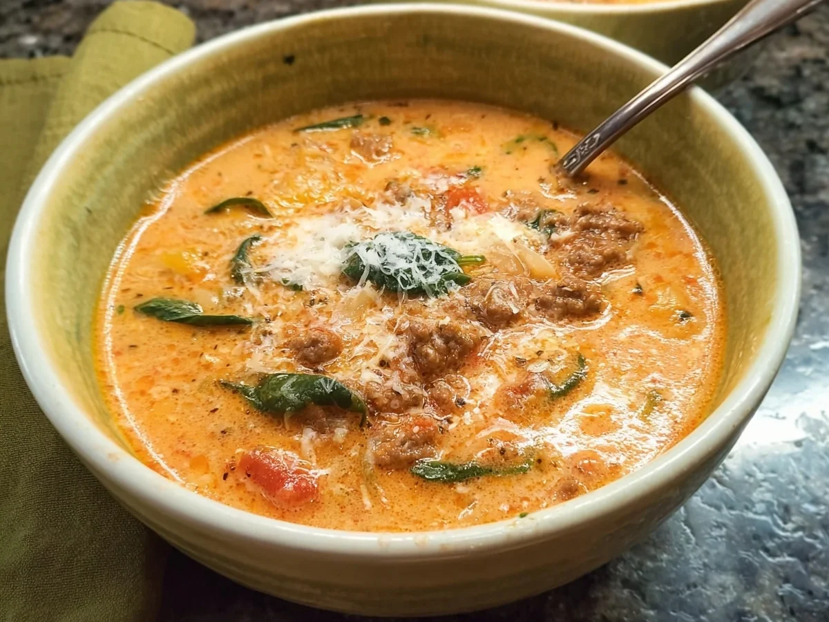 Low Carb Lasagne Suppe: Schnelles & Einfaches Rezept - Bild 1