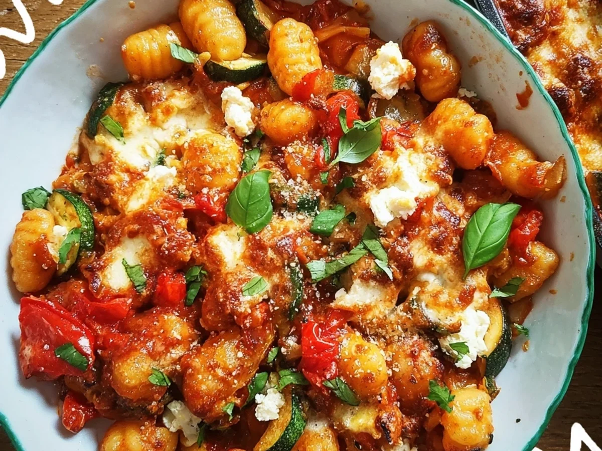 Mediterraner Gnocchi Auflauf: Schnell, einfach & köstlich - Bild 2