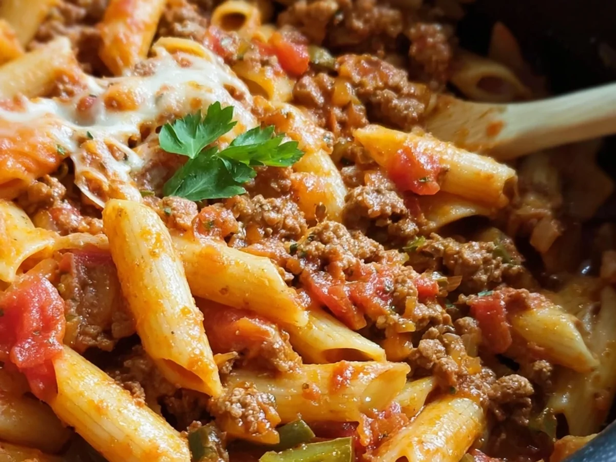 One Pot Pasta Bolognese Art: Schnell & Einfach zubereitet - Bild 1