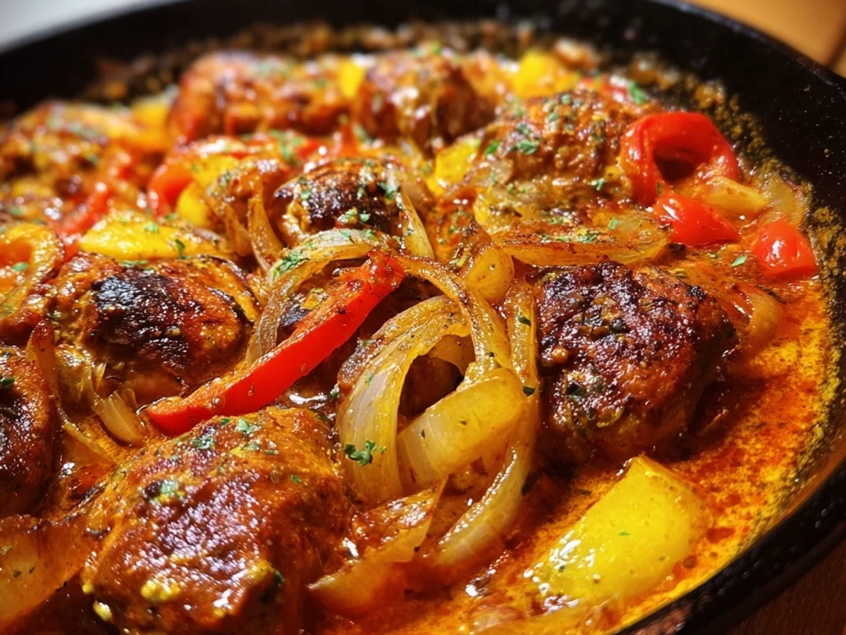Paprika Sahne Hähnchen: Cremiges Lieblingsrezept ohne Fix - Bild 1
