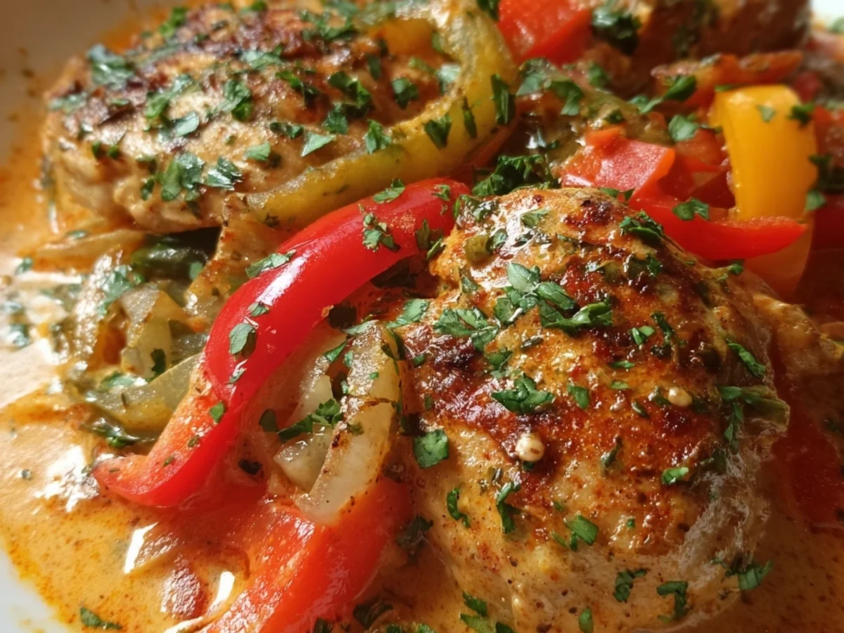 Paprika Sahne Hähnchen: Cremiges Lieblingsrezept ohne Fix - Bild 2