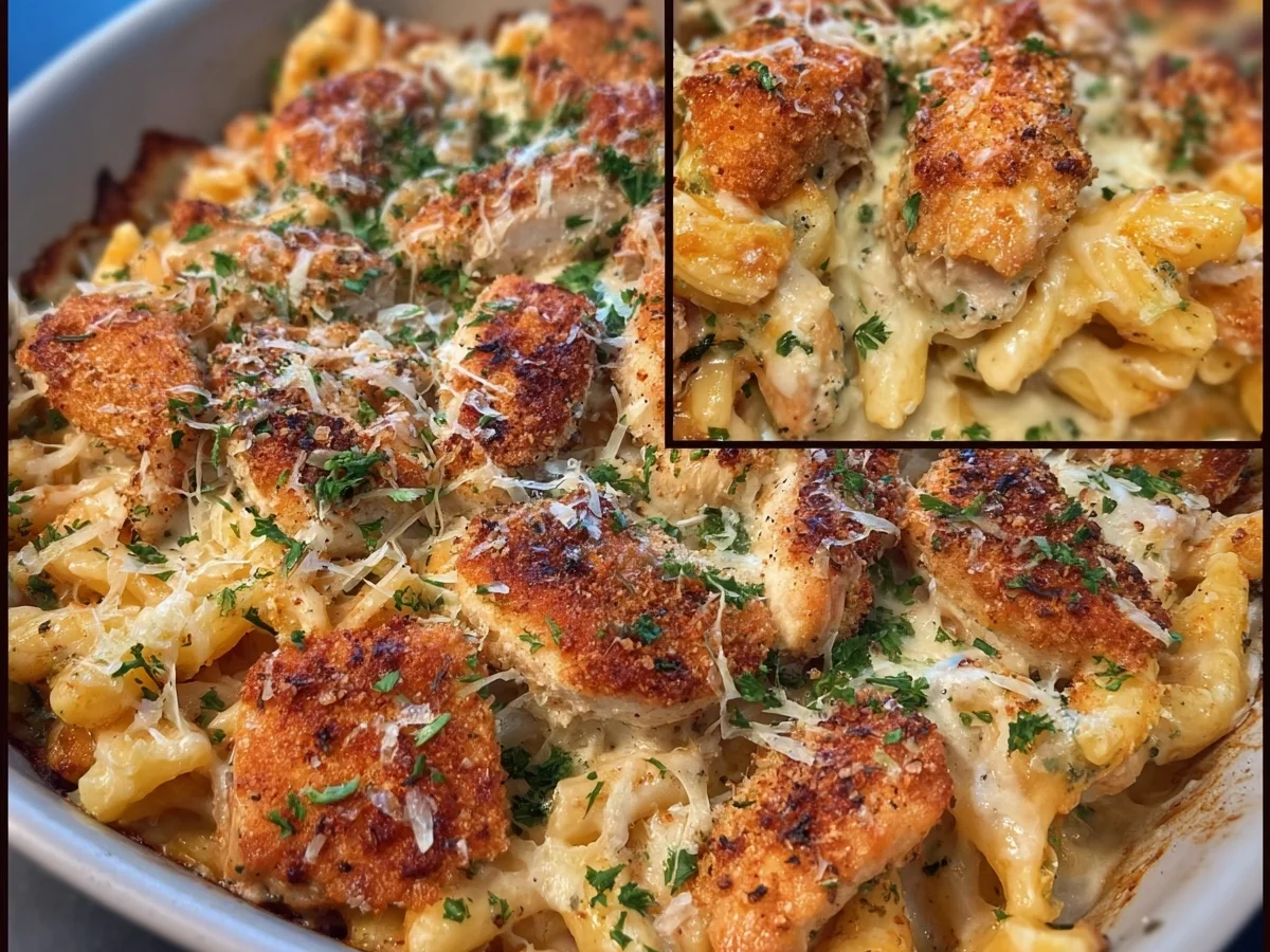 Parmesan Hähnchen Auflauf: Einfach & Lecker - Bild 1