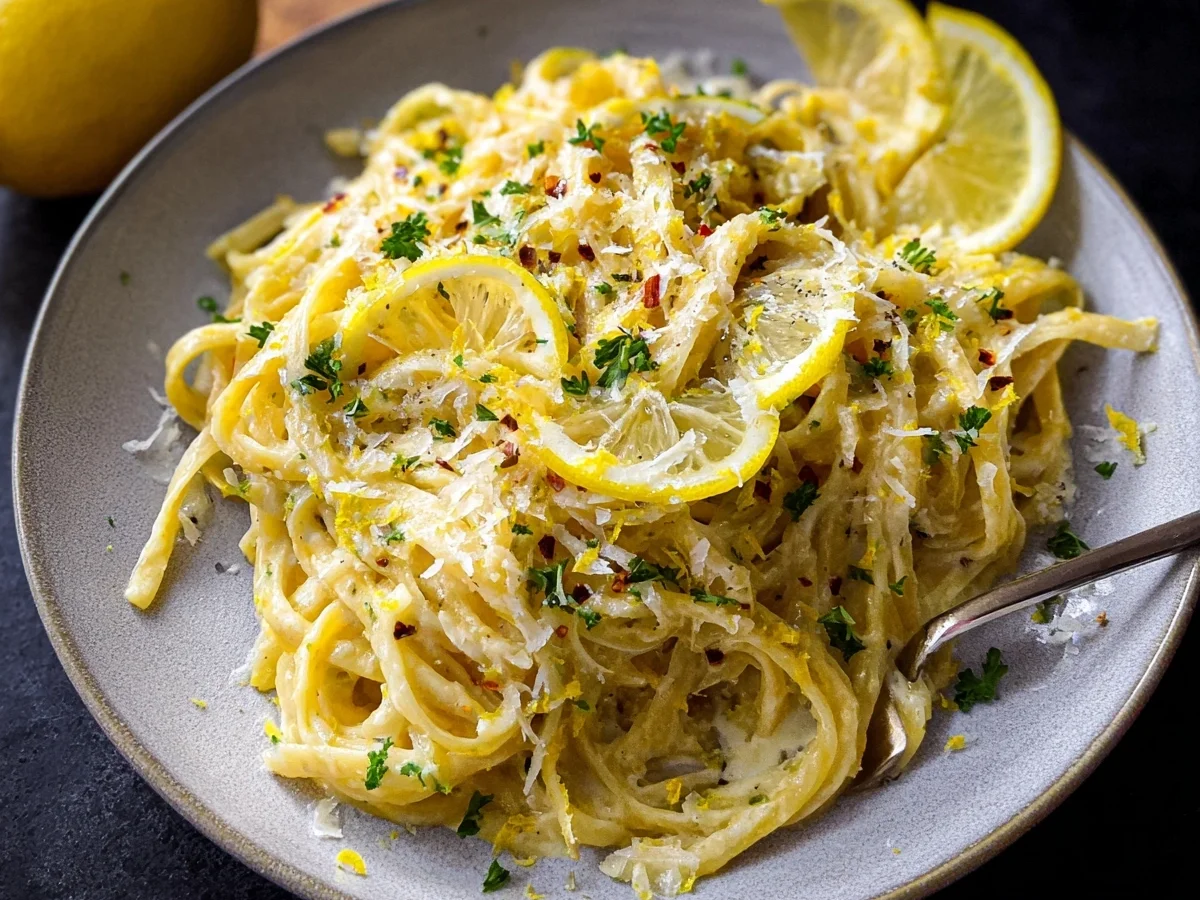 Pasta al Limone: Frisch & Leicht - Bild 1