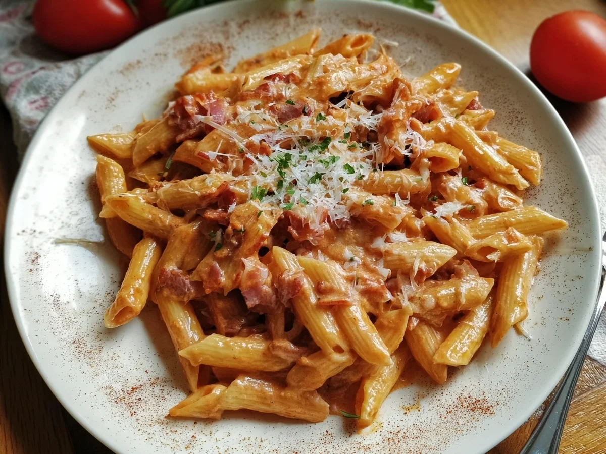 Penne al Baffo: Klassisches italienisches Pastarezept - Bild 1