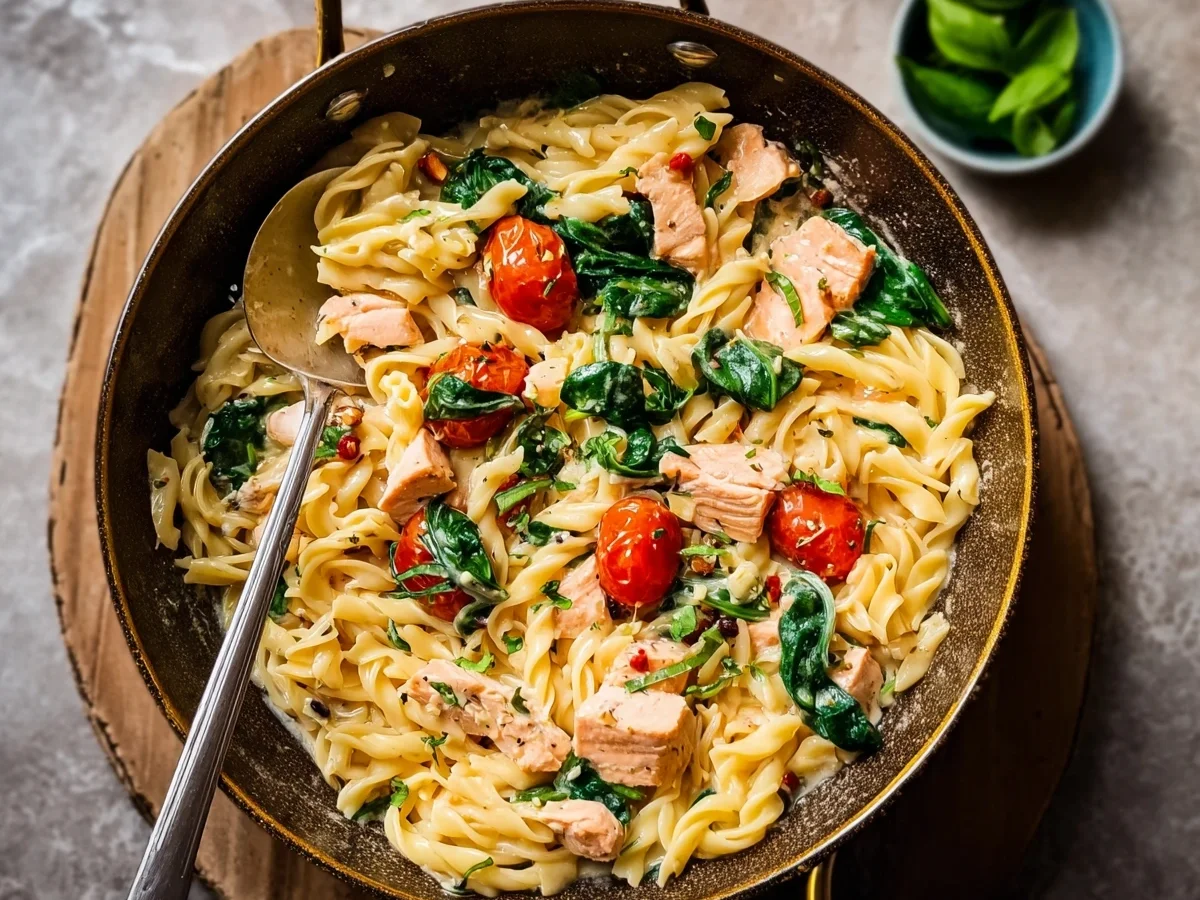 Schnelle One-Pot Lachs Pasta: Einfach & Lecker - Bild 2