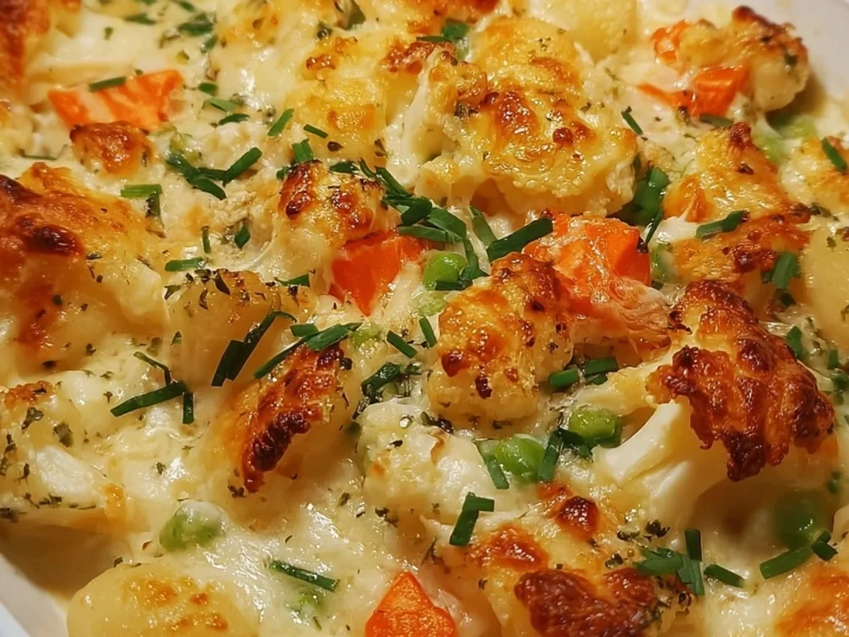 Schneller Blumenkohl-Gnocchi-Auflauf vegetarisch - Bild 1