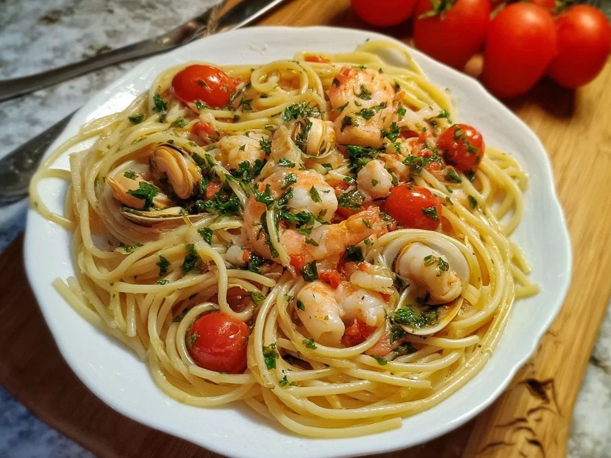 Spaghetti Frutti di Mare: Original Italienisches Rezept - Bild 1
