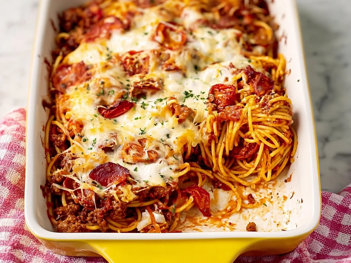 Spaghetti Gratin: Schnell, einfach & unwiderstehlich lecker - Bild 1