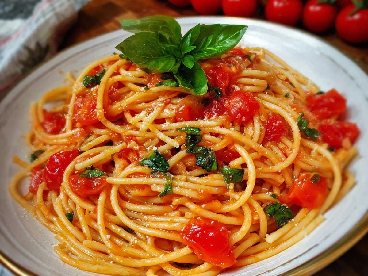 Spaghetti Pomodoro: Klassisches italienisches Rezept - Bild 2