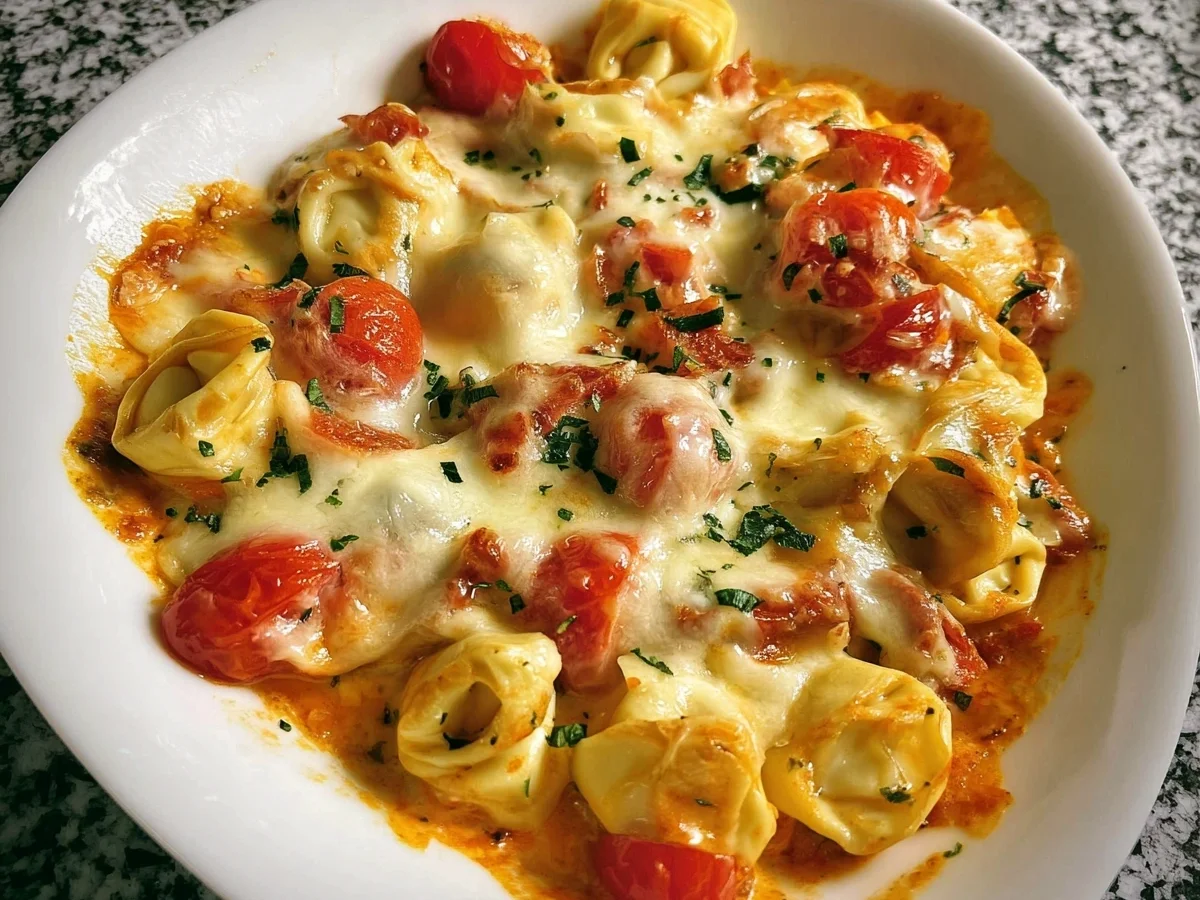 Tortellini Auflauf mit Tomate & Mozzarella: Schnell & Lecker - Bild 2