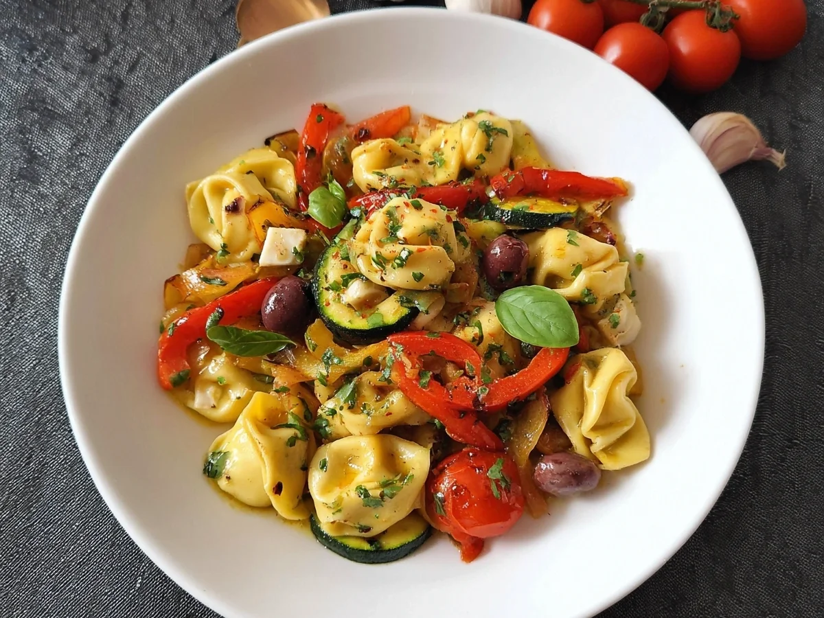 Tortellini mediterran: Einfach & schnell zubereitet - Bild 1