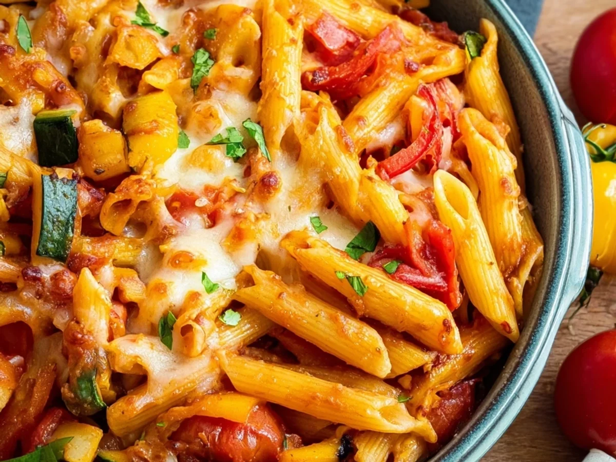 Vegetarischer Nudelauflauf: Schnell, einfach & köstlich - Bild 1
