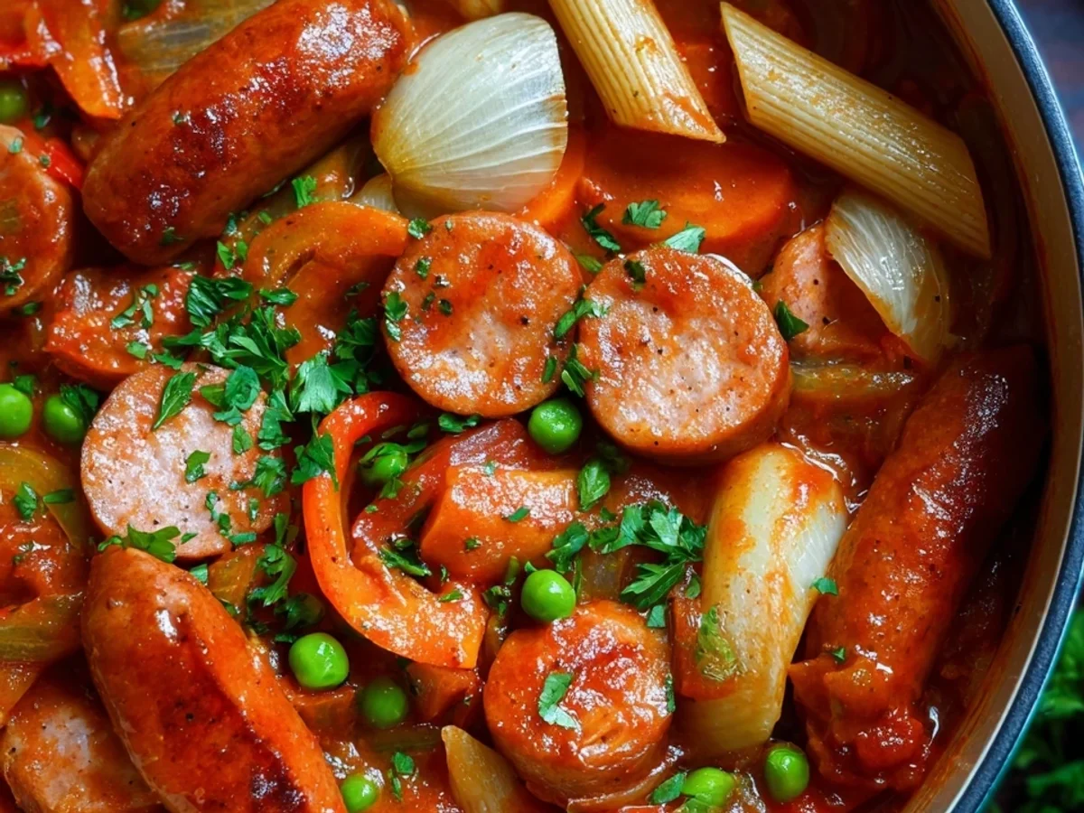 Würstchengulasch für Kinder: Einfach & Lecker mit Geflügel - Bild 2