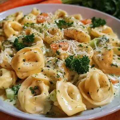 Cremige Käse Sahne Tortellini: Einfach & Lecker