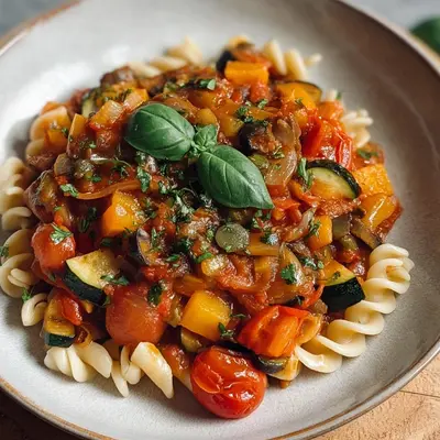 Gesunde Nudeln mit Gemüse-Soße: Einfaches Rezept