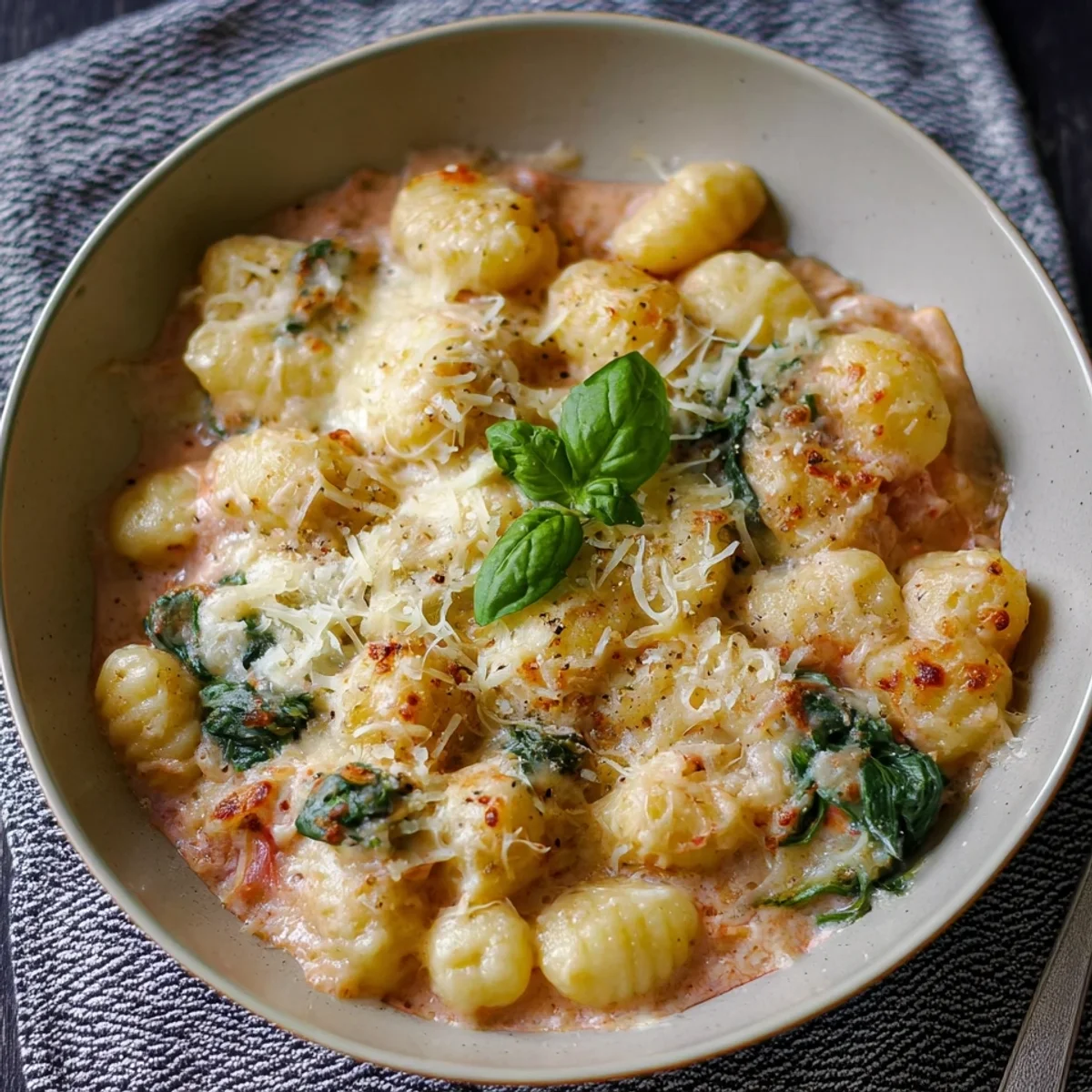 Gnocchi Airfryer Auflauf: Cremig, Käsig & Schnell in 15 Min.
