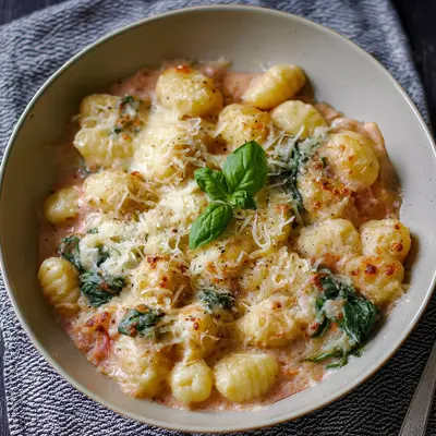 Gnocchi Airfryer Auflauf: Cremig, Käsig & Schnell in 15 Min.