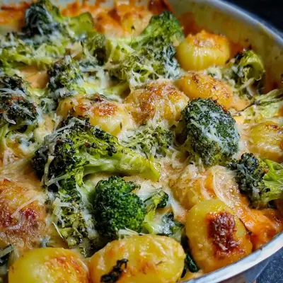 Gnocchi Auflauf mit Brokkoli: Einfaches Ofengericht