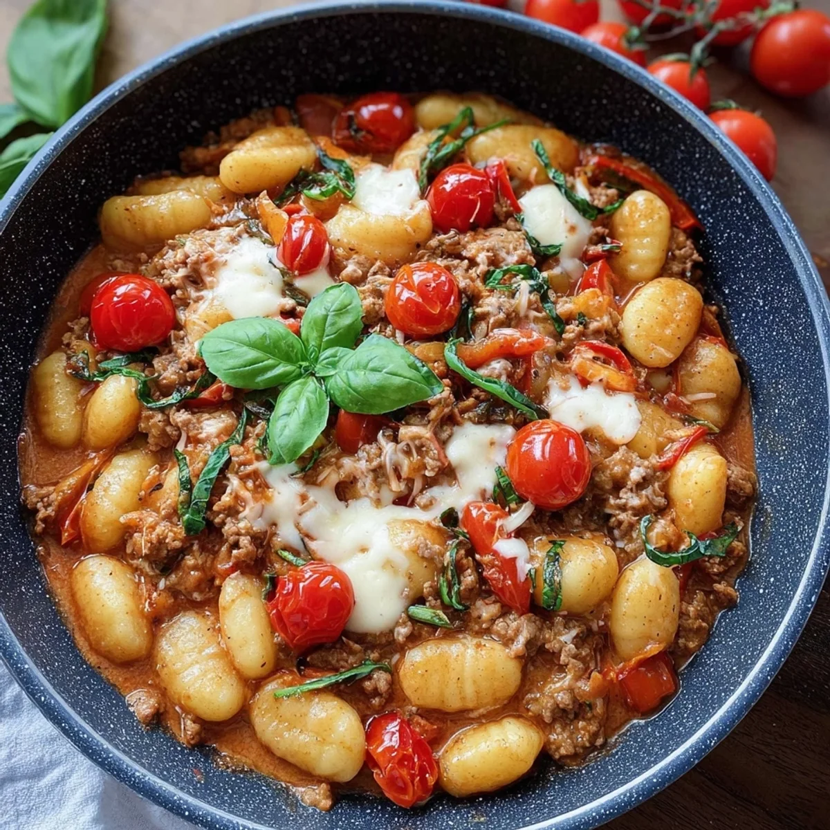 Gnocchi Hackfleisch Pfanne: Schnell & Cremig