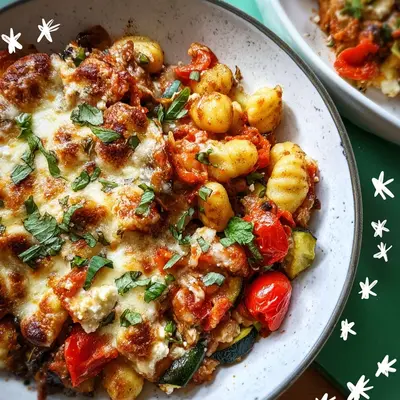 Mediterraner Gnocchi Auflauf: Schnell, einfach & köstlich