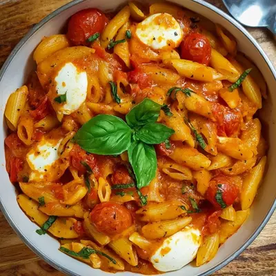 One Pot Pasta Tomate Mozzarella: Schnell & Lecker