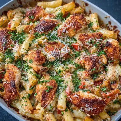 Parmesan Hähnchen Auflauf: Einfach & Lecker