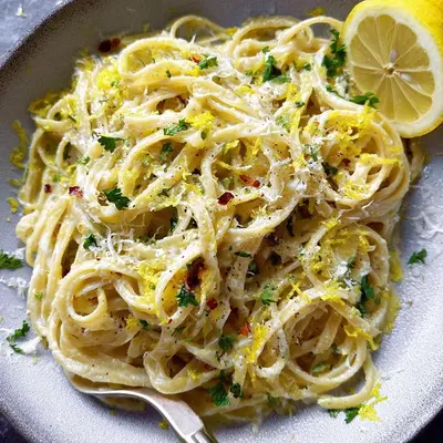 Pasta al Limone: Frisch & Leicht